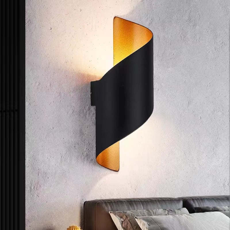 Moderne Spiral-LED-Wandleuchte - TwistLight