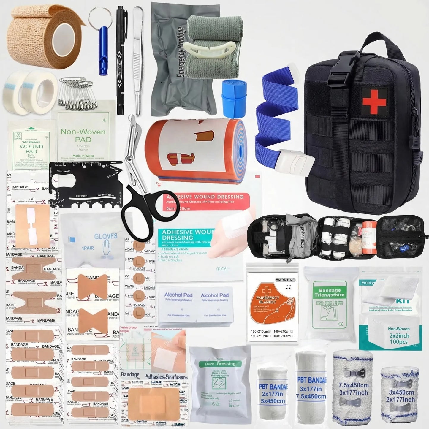 379-Teilige Erste-Hilfe-Tasche - Rescuovex