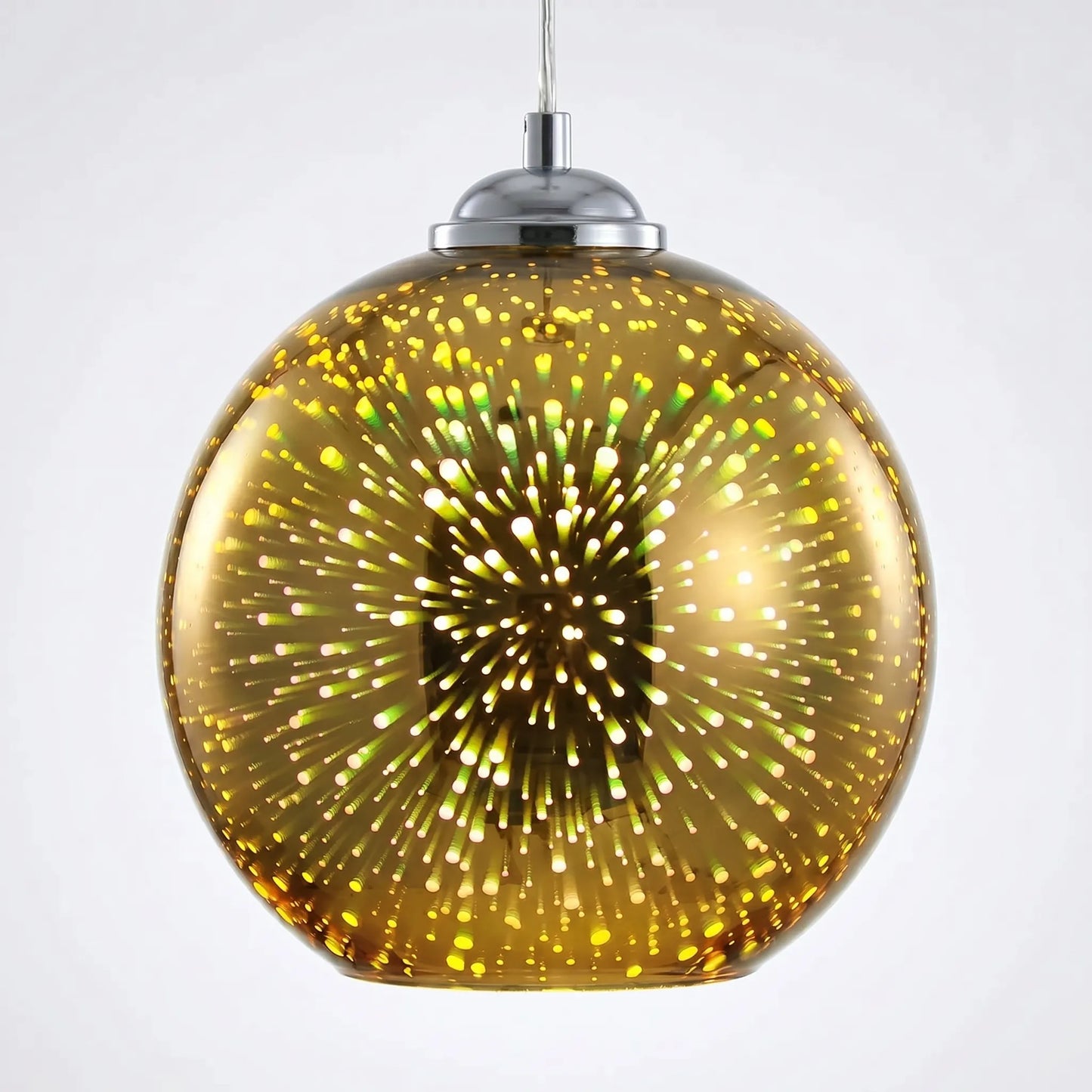 3D fireworks Effect Globe Pendant Lamp - Pyrova