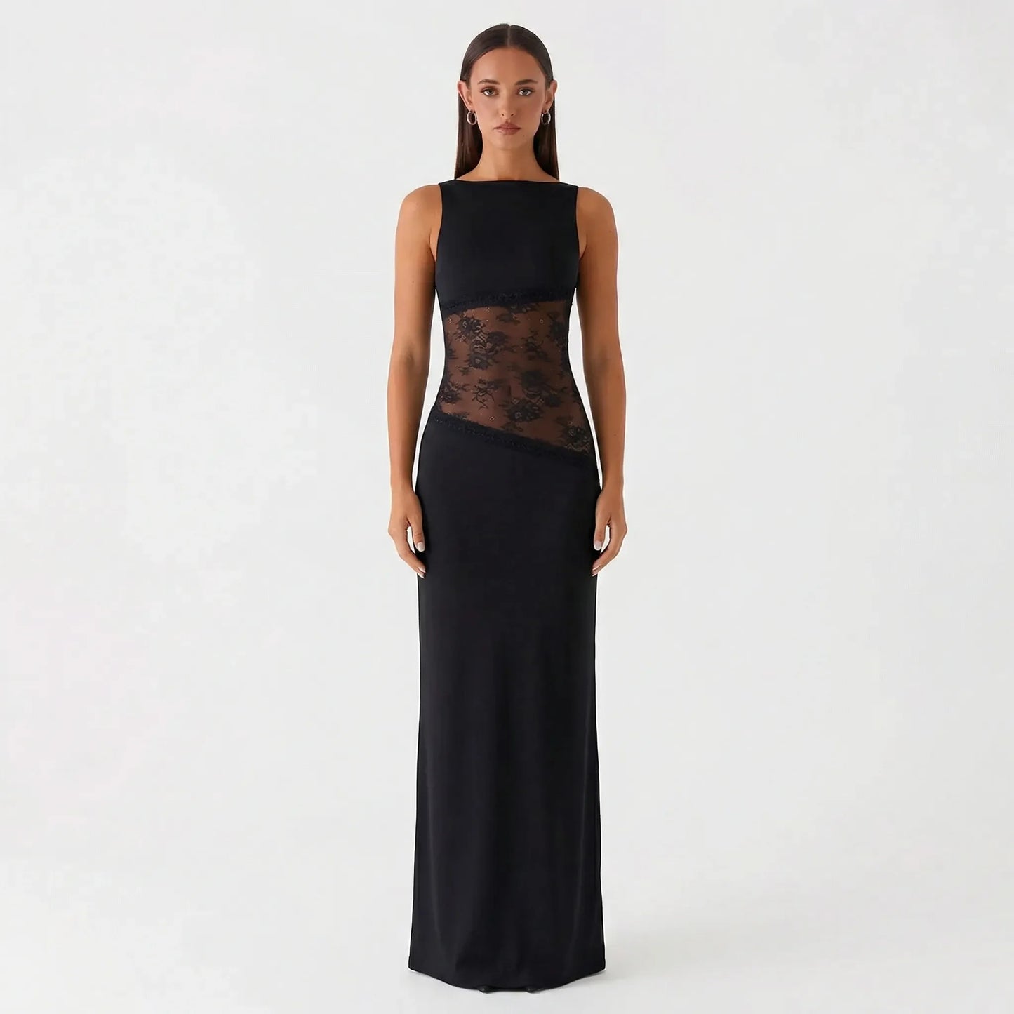 Ärmelloses Maxi Abendkleid - Lilith