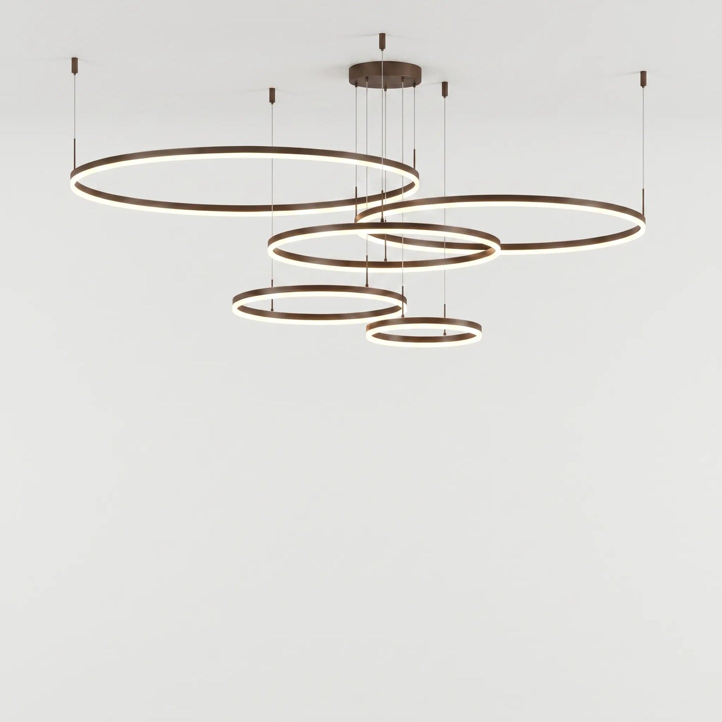 Circular Ring LED Pendant Chandelier - Rinova
