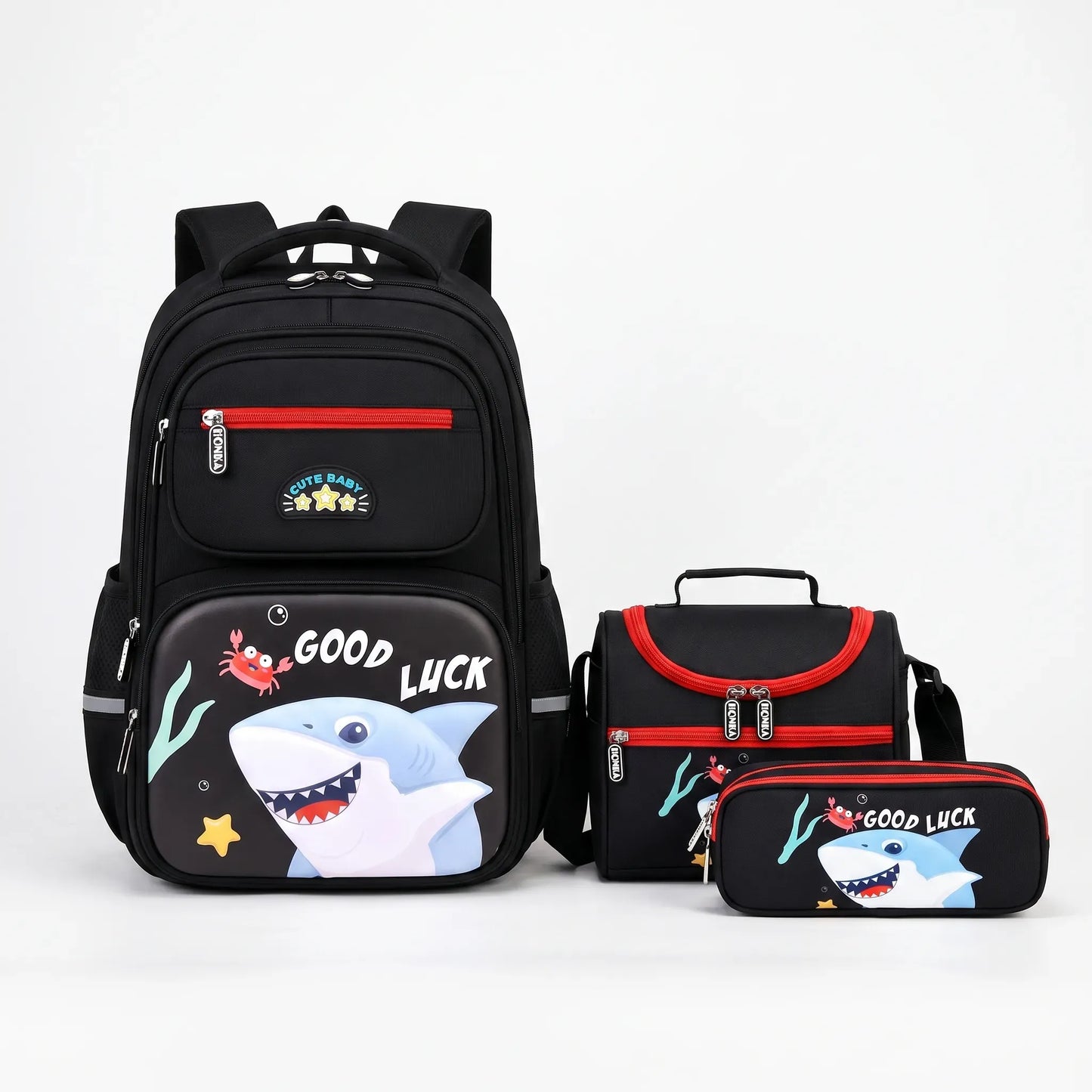 Dreiteiliges Schulrucksack-Set - Ruksor