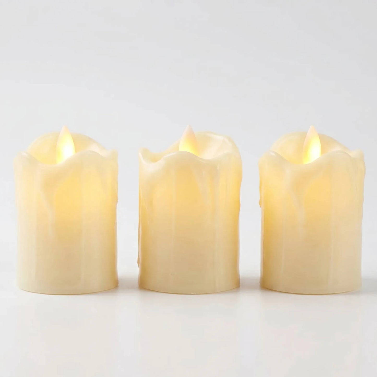 Flameless LED Pillar Candle Set - Glowfest