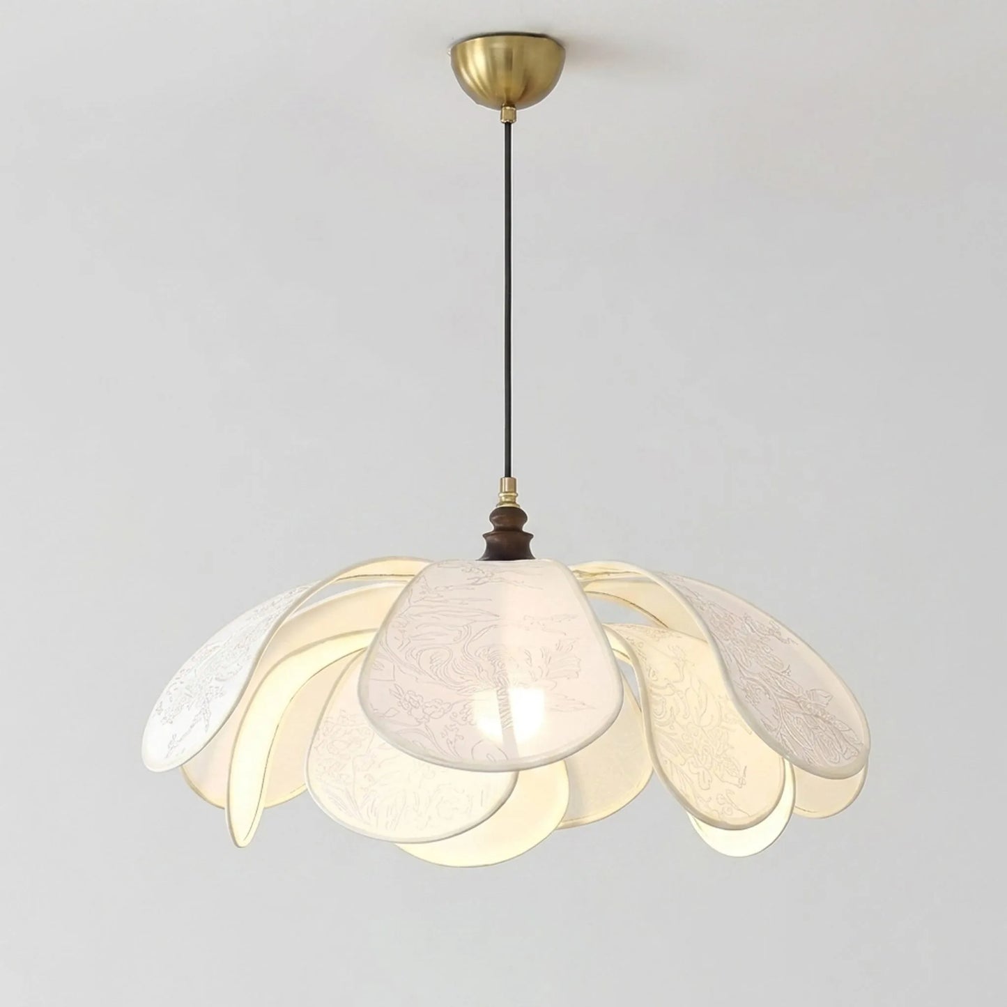 Floral Design Pendant Lamp - Vellora