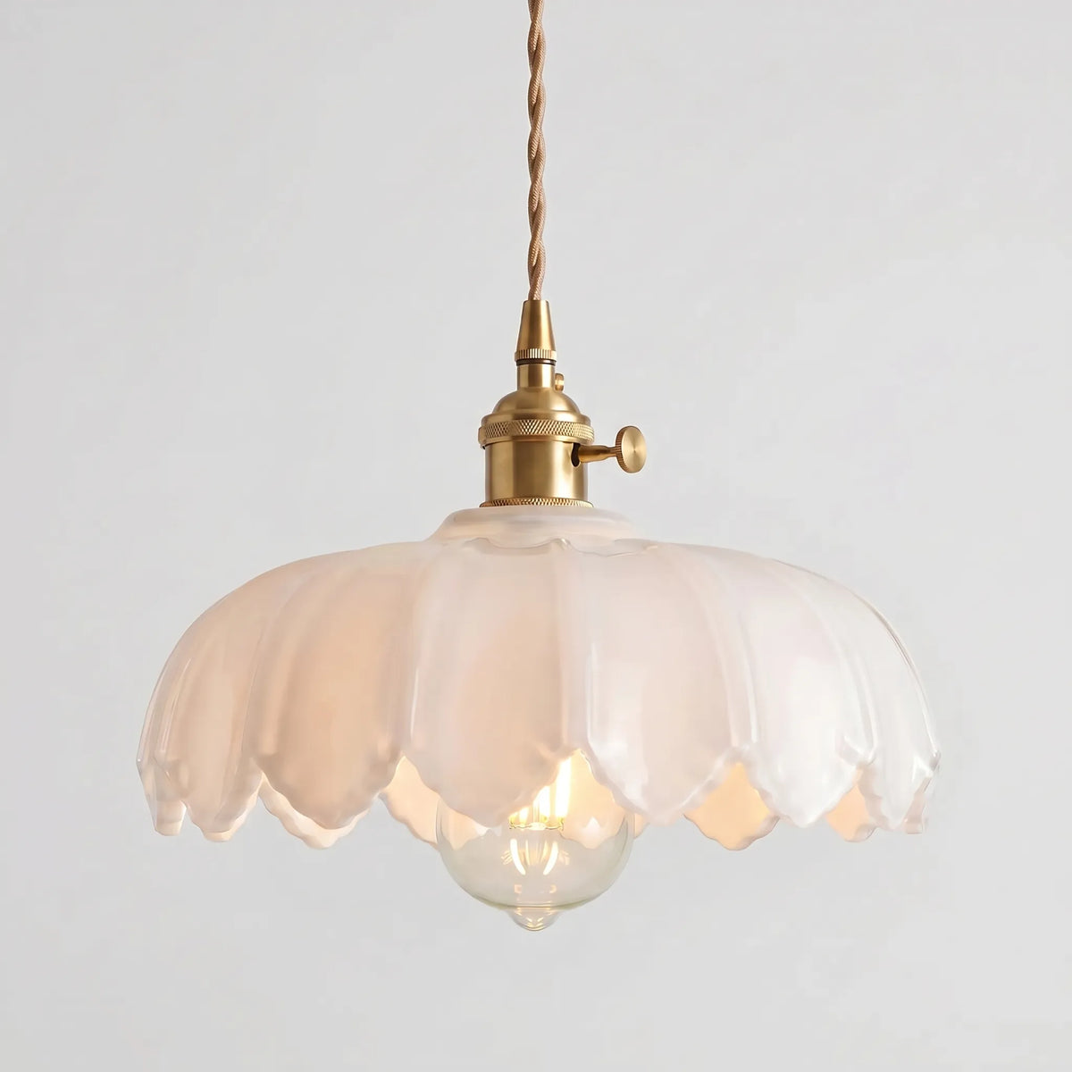 Floral Glass Pendant Ceiling Light - Petalux