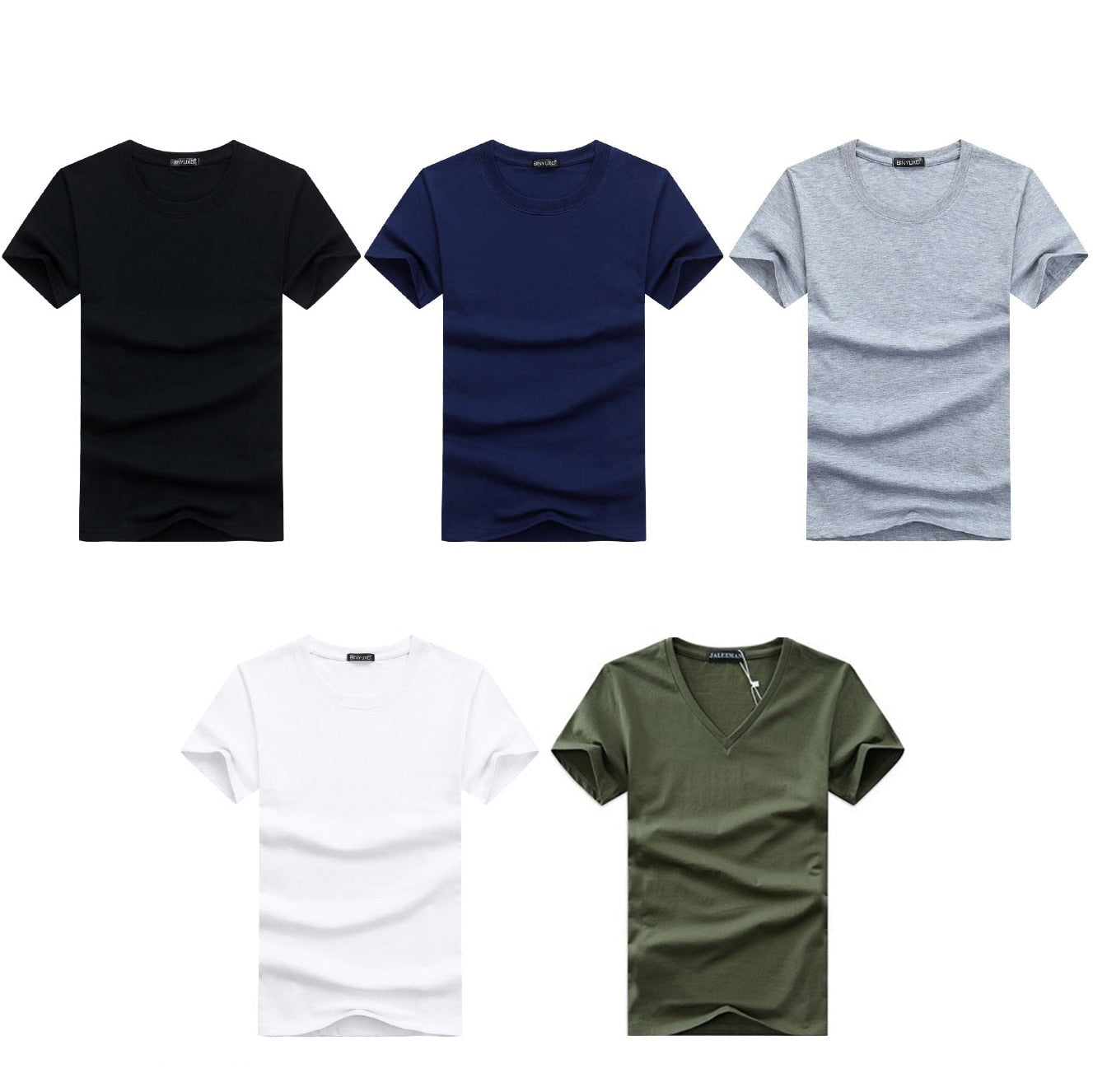 Slim Fit V-Ausschnitt T-Shirt Herren – Bequem & Alltagstauglich – Jonas