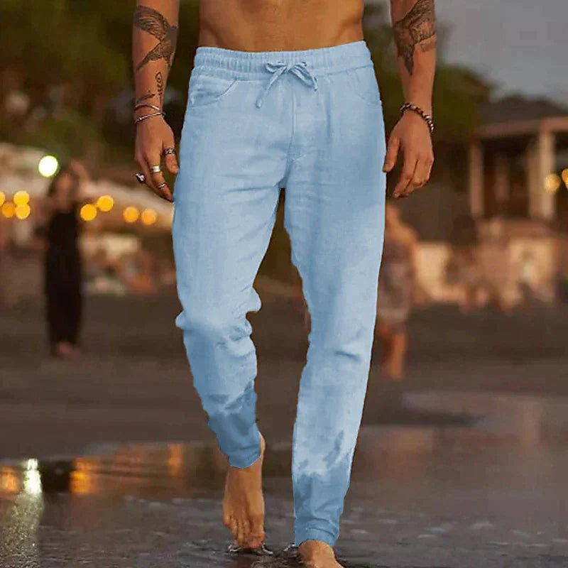Lässige Leinenhose für Herren – Luca