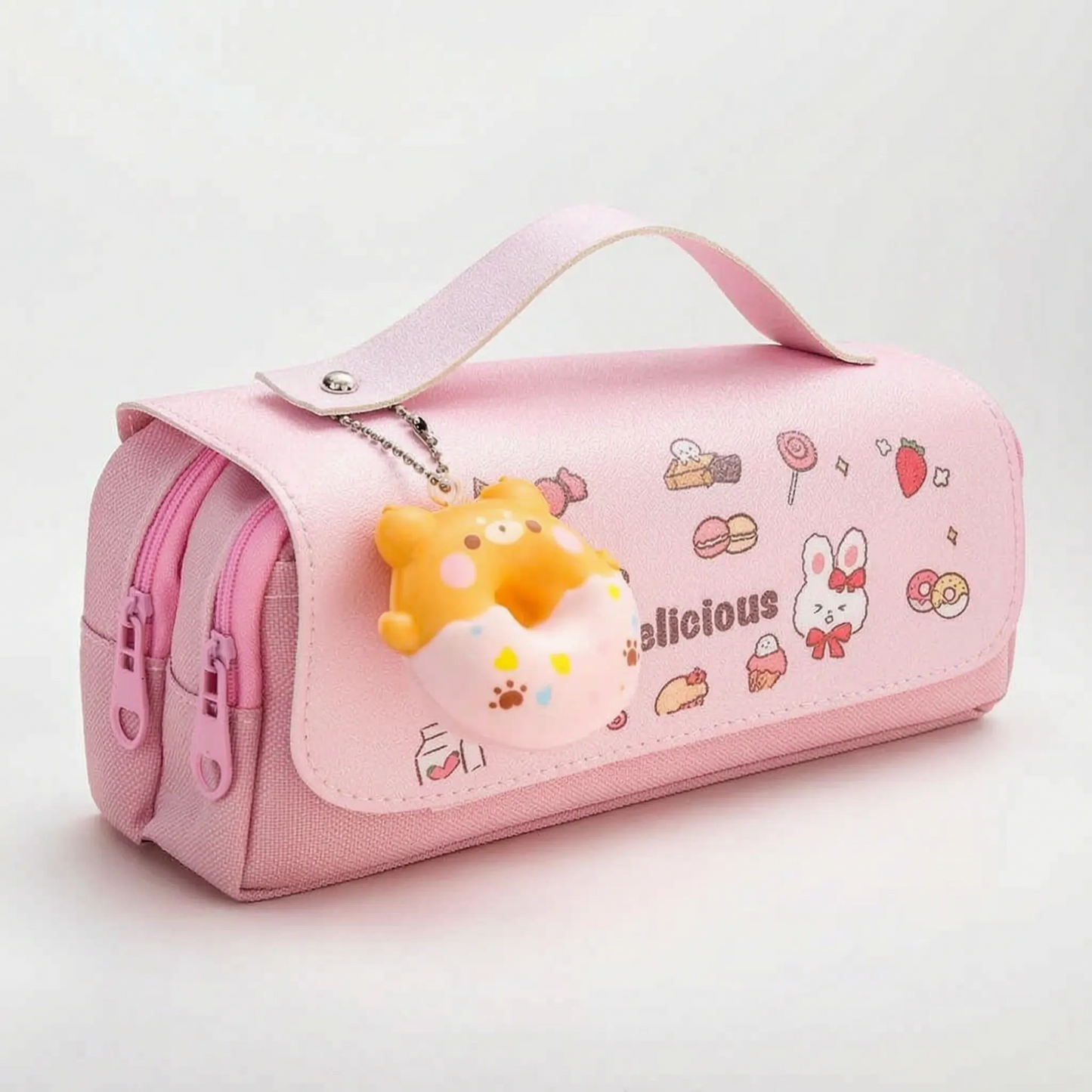 Kawaii Federmäppchen Mit Doppelreißverschluss - Fidgetfold