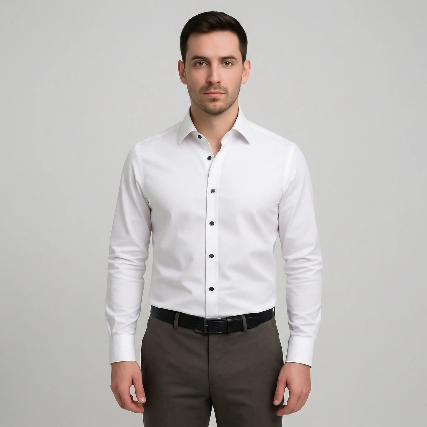 Langarm Slim Fit Hemd - Kian