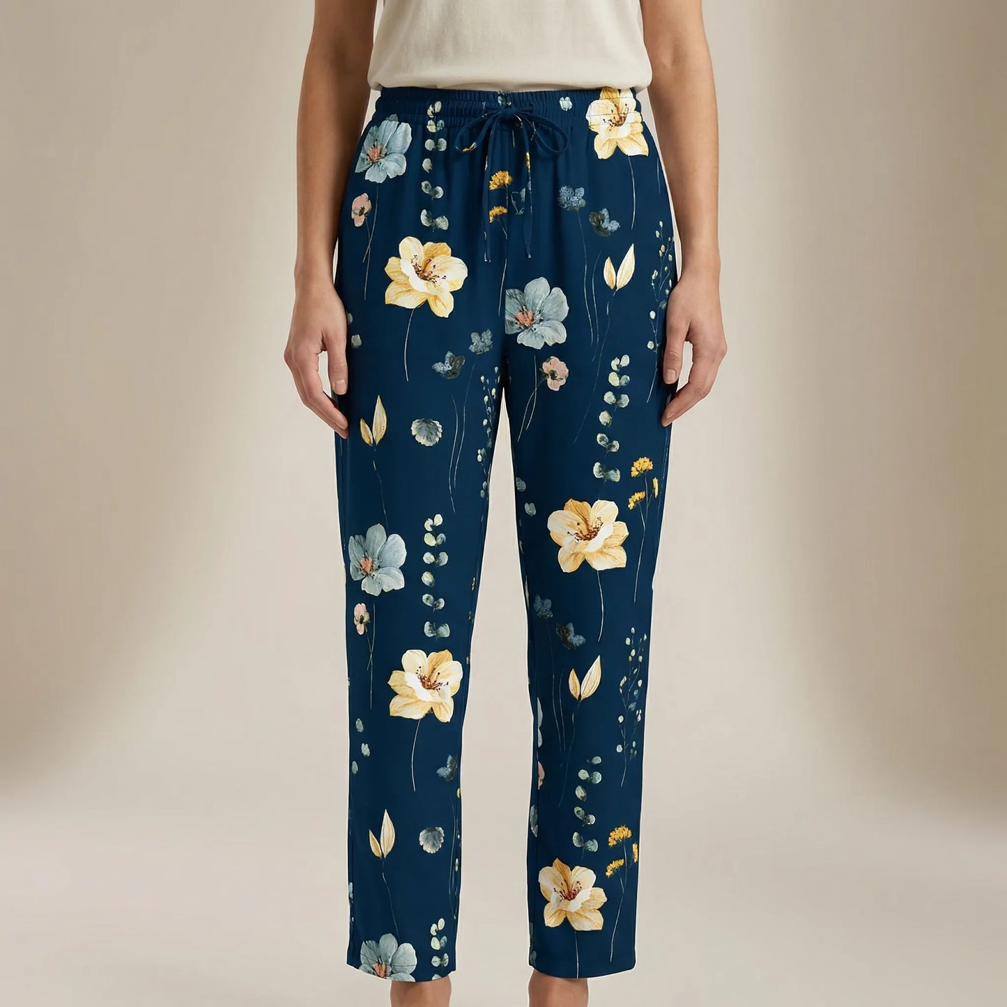 Lange Damenhose Mit Muster - Lucia