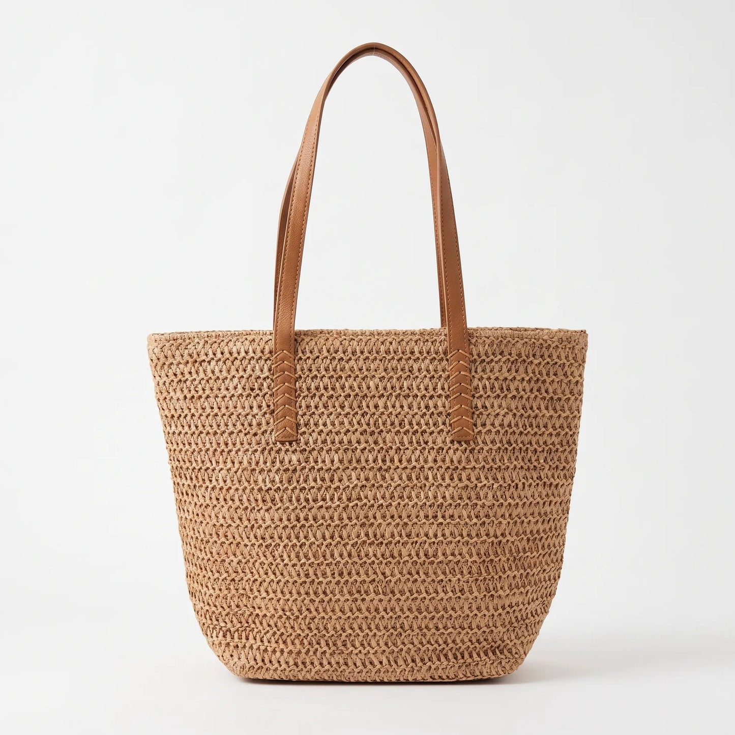 Lässige Strohtasche Für Den Sommer - Wovena