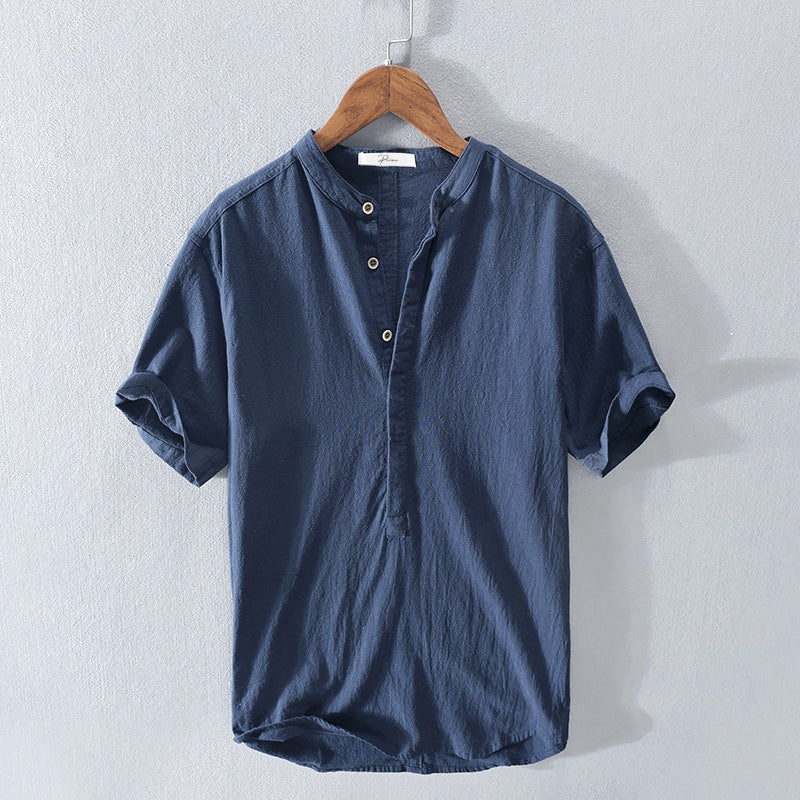Sommer-Shirt für Herren aus atmungsaktivem Stoff – Elias