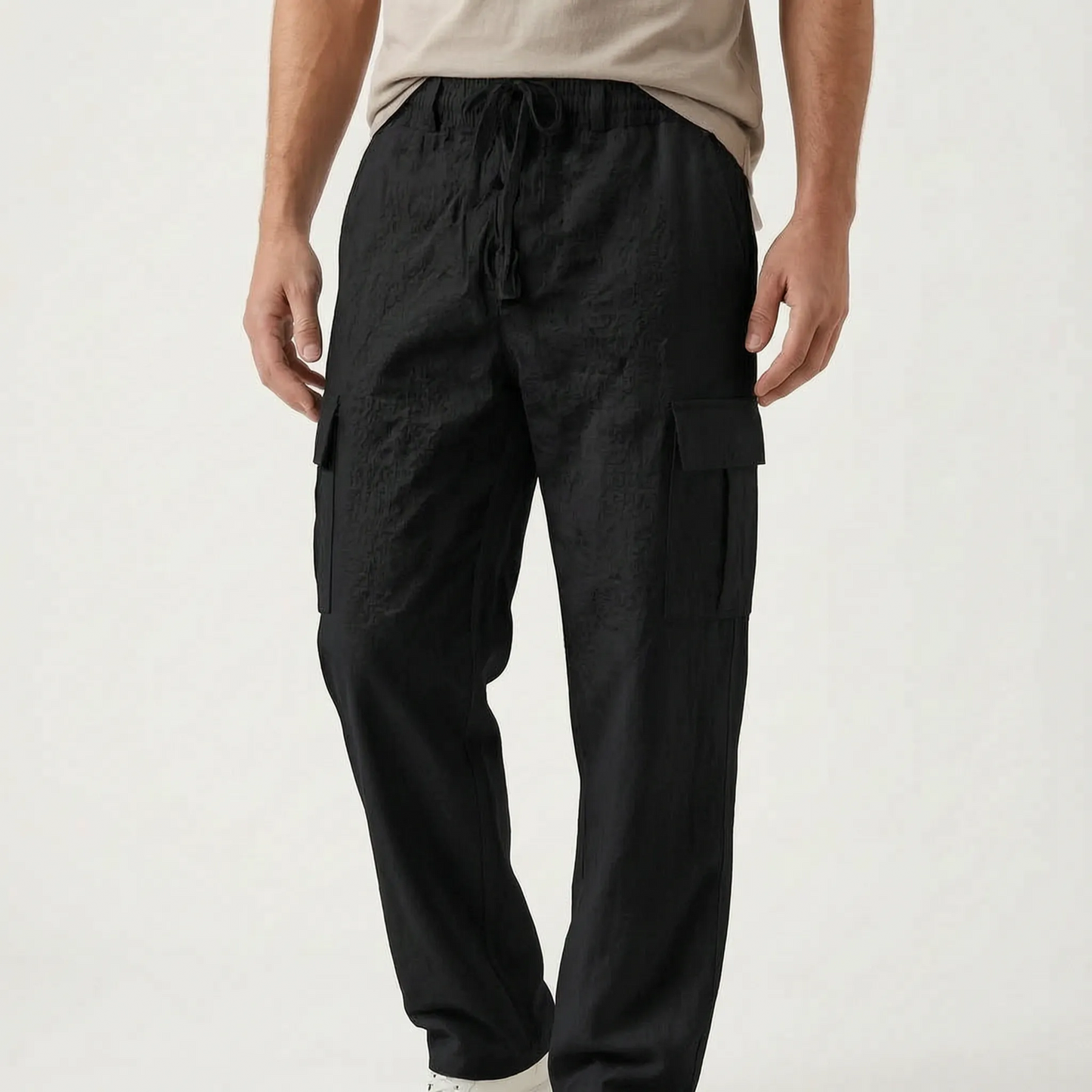 Lockere Cargohose mit geradem Bein - Otis