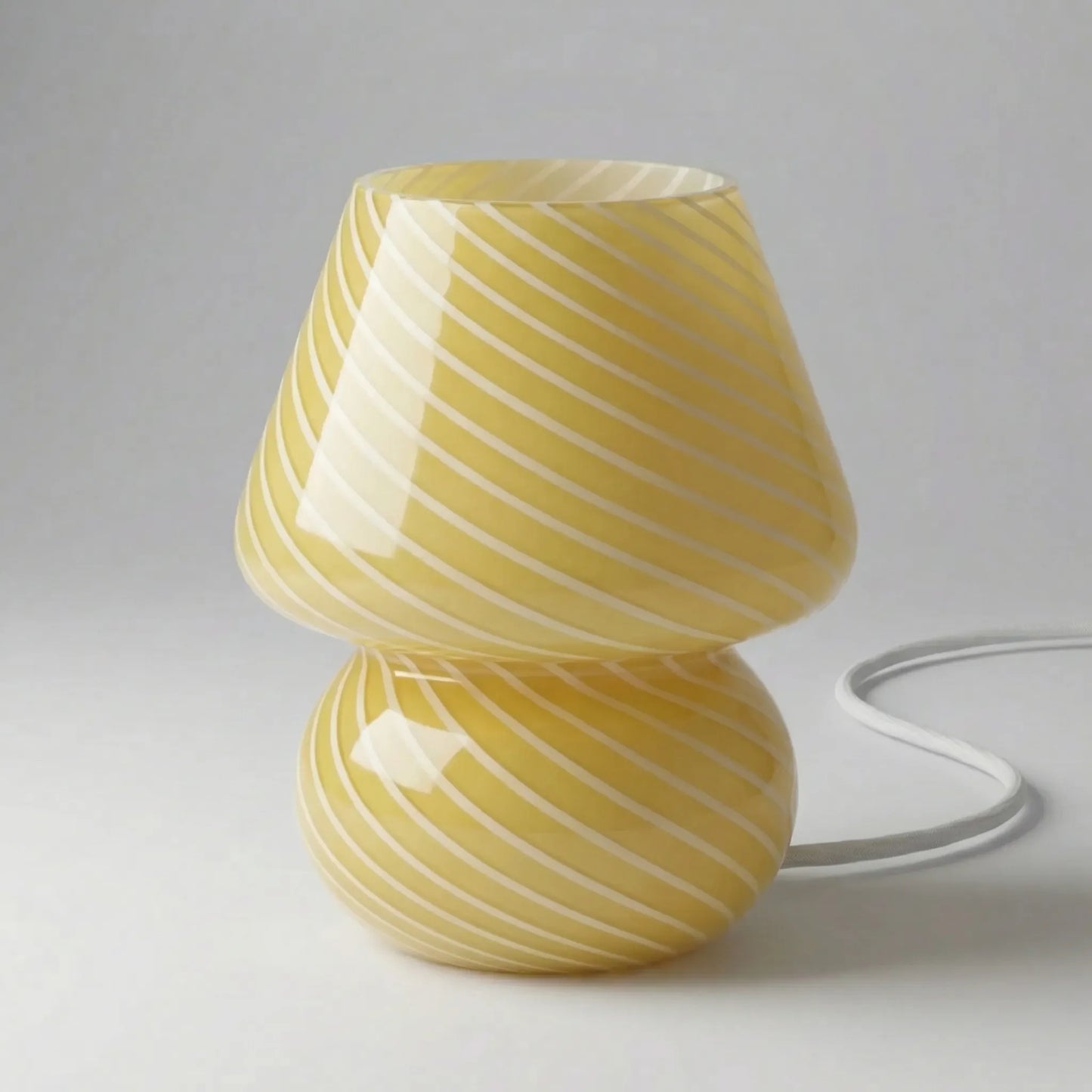 Mushroom-Style Murano Glass Table Lamp - Mushrova