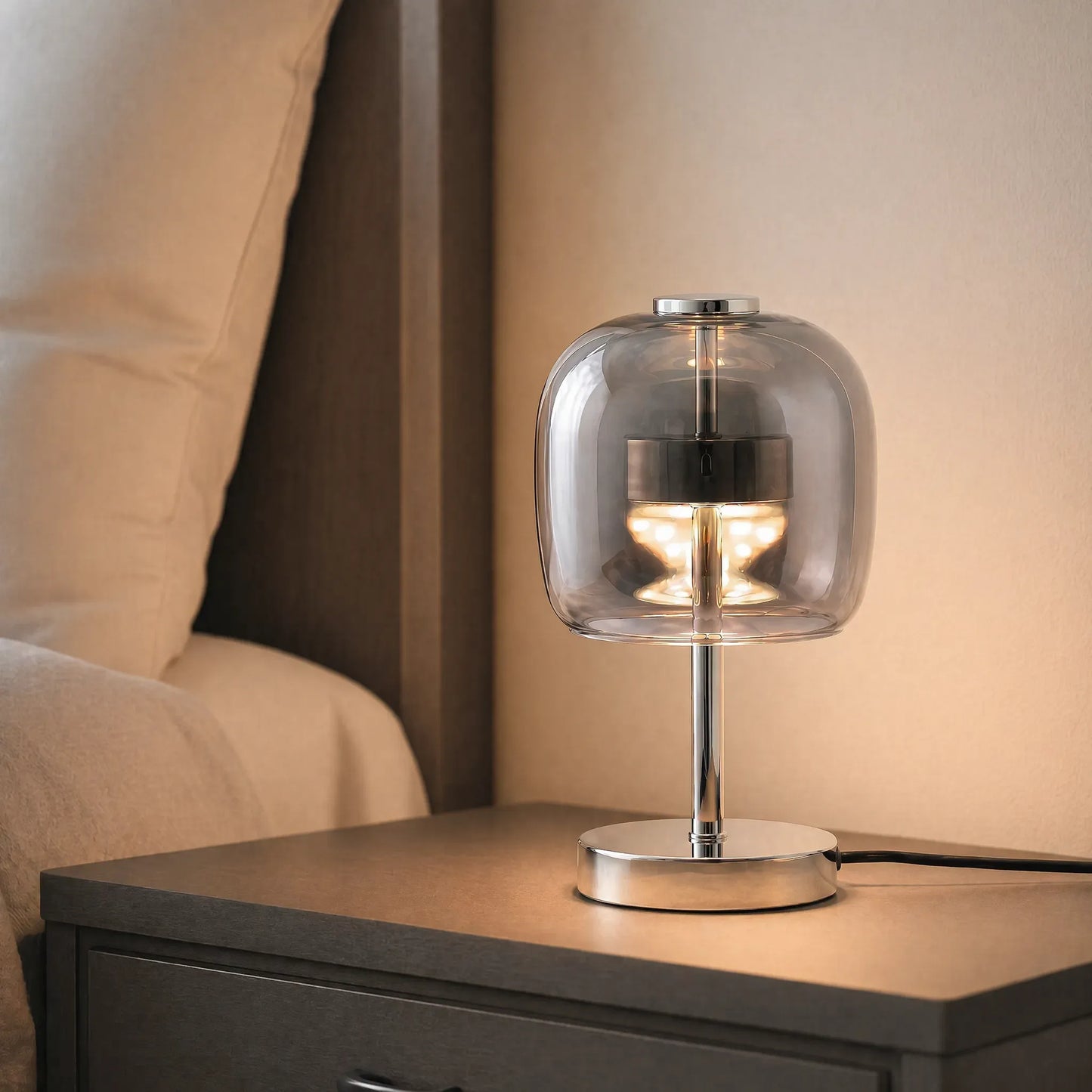 Nordic Style Glass Table Lamp - Lumyndra