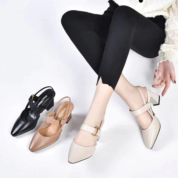 Orthopädische Sandalen mit Absatz – Vionna