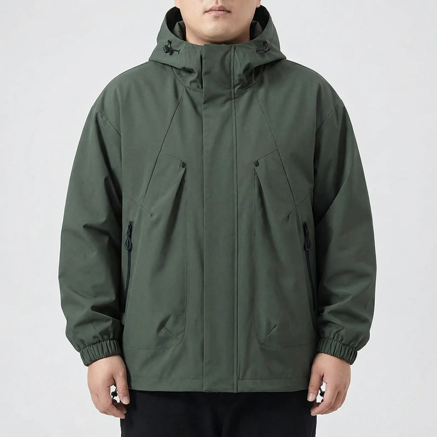 Oversize Windbreaker Jacke Mit Kapuze - Adrian