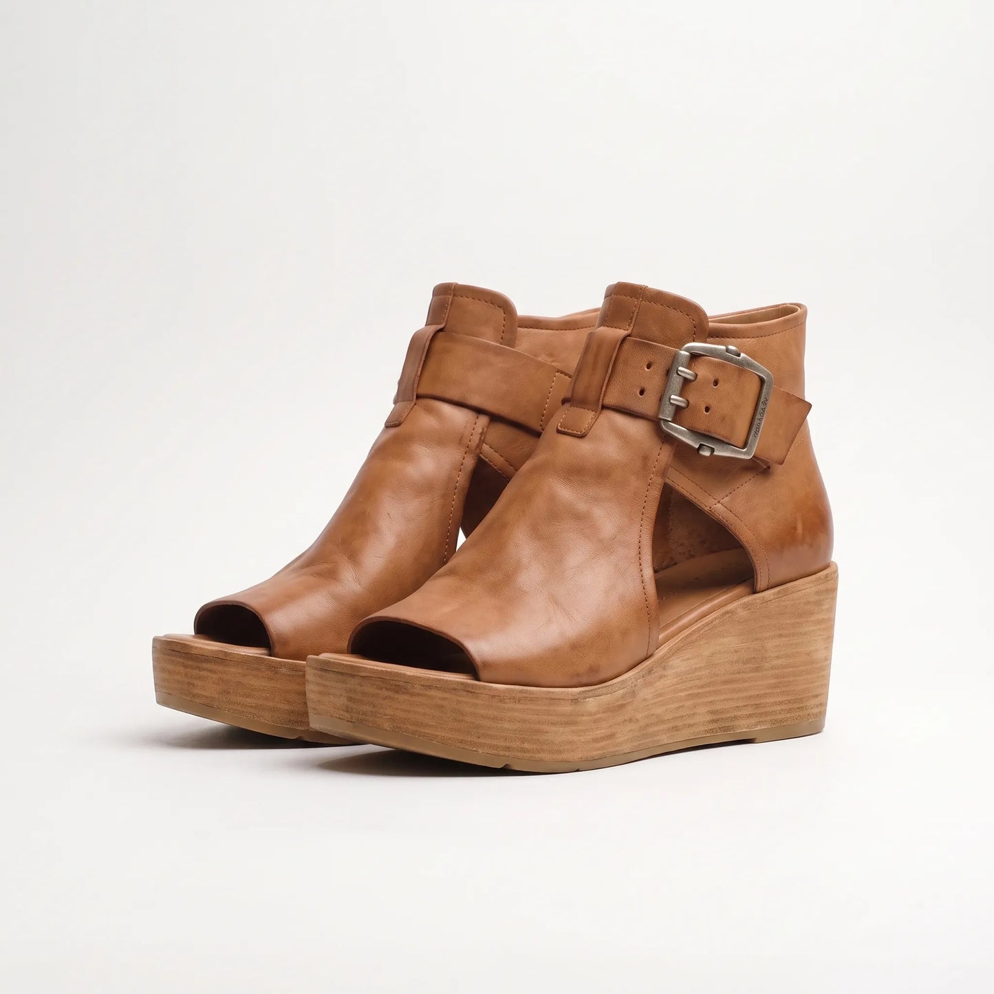 Retro Plateau Damensandalen - Janet