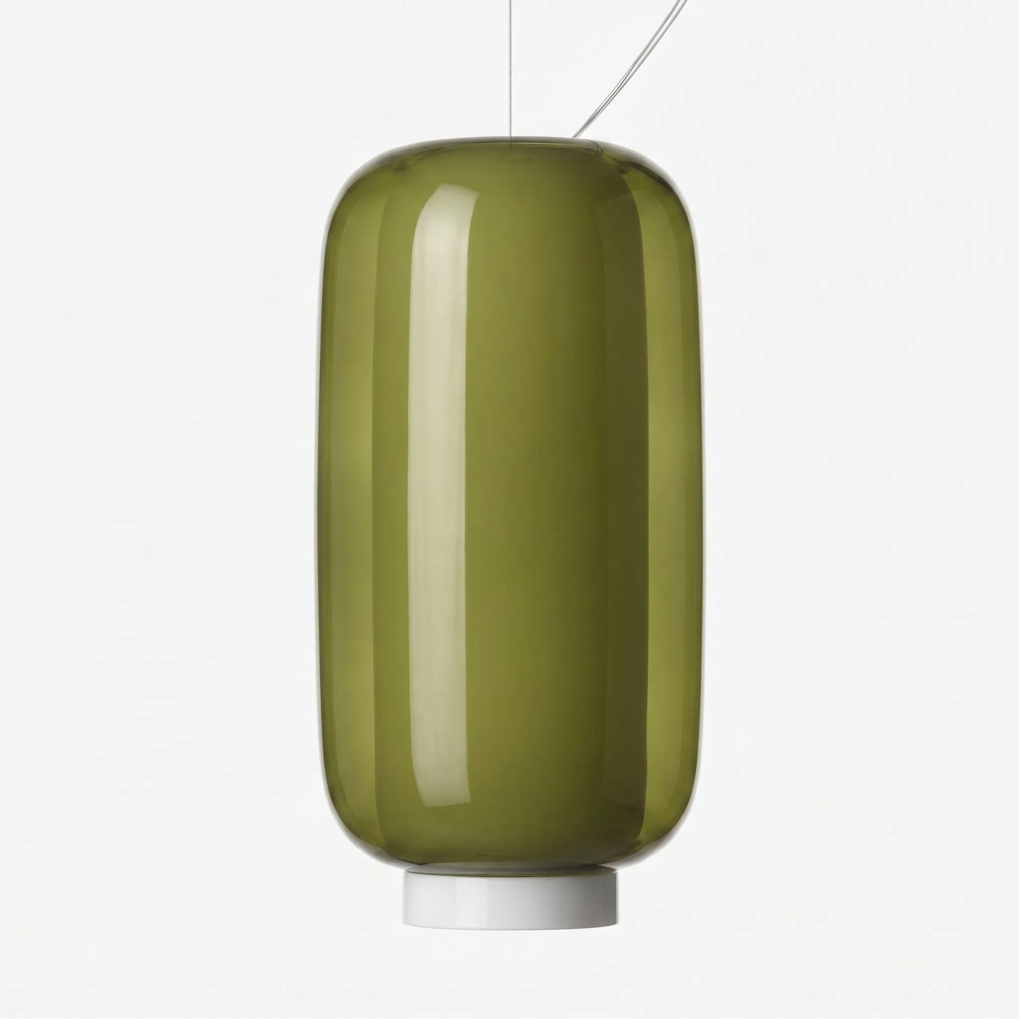 Rounded Glass Pendant Ceiling Lamp - Glowdome