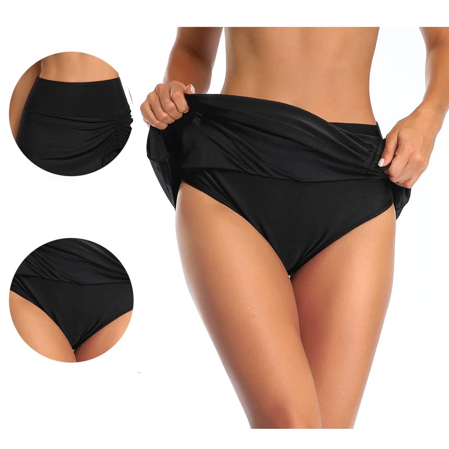 Damen Badeshorts mit Seitenschlitz – Liv