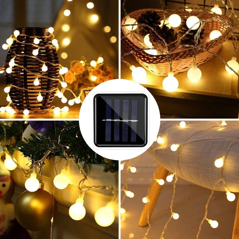 Solarbetriebene Partybeleuchtung – SolarGlow