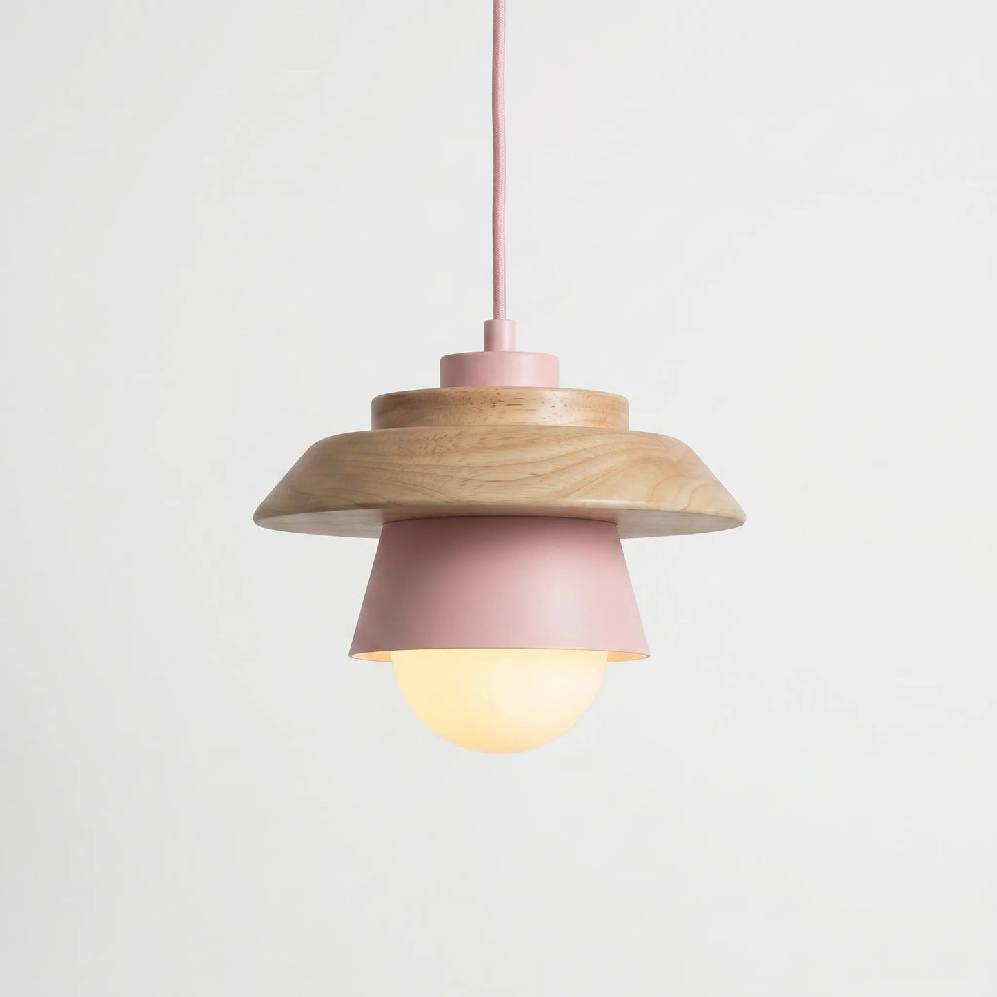 Scandinavian-Style Wooden Pendant Lamp - Nordalux