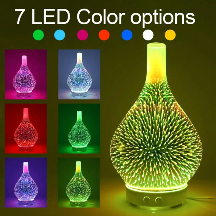 Beruhigender & stimmungsvoller Aromadiffuser – AuroraGlow