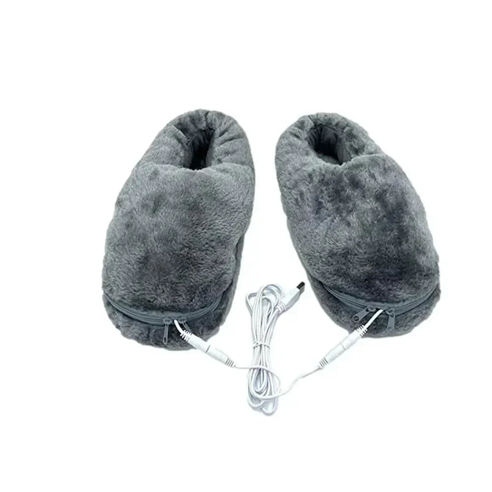 USB-Beheizte Winter-Hausschuhe – HeatSwift