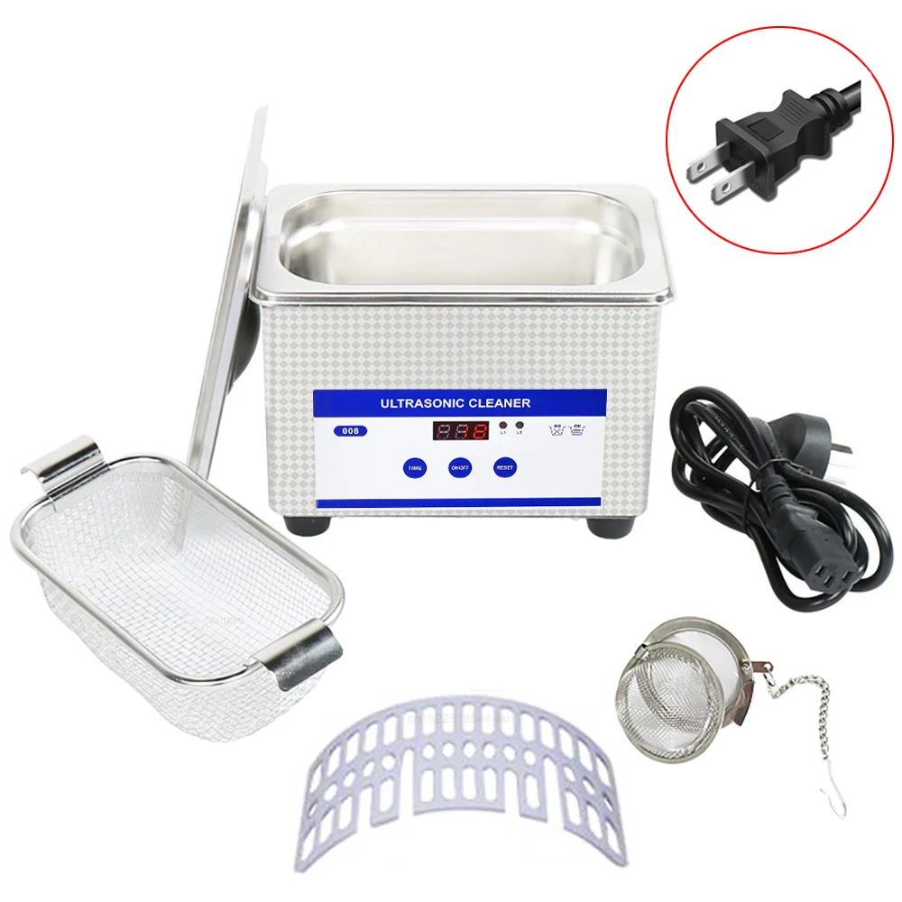 Ultraschall-Brillenreiniger 40kHz Edelstahl Schmuckreinigungsmaschine – ClearWave