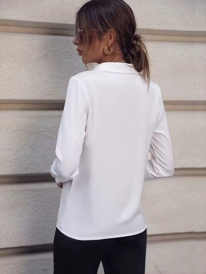 Elegante Chiffonbluse für Damen – Amélie