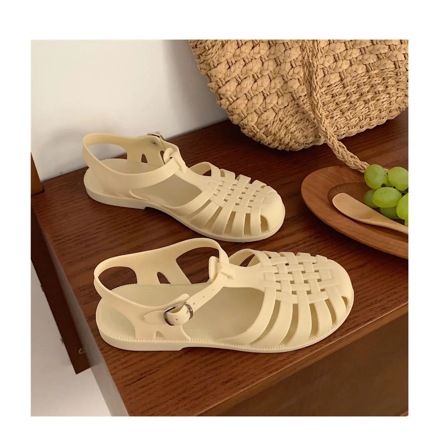 Trendige Plateau-Sandalen im Koreanischen Stil für Damen – Alina