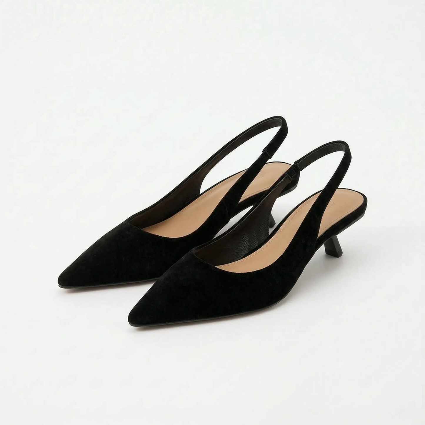 Spitze Slingback-Sandalen Mit Absatz - Carrie