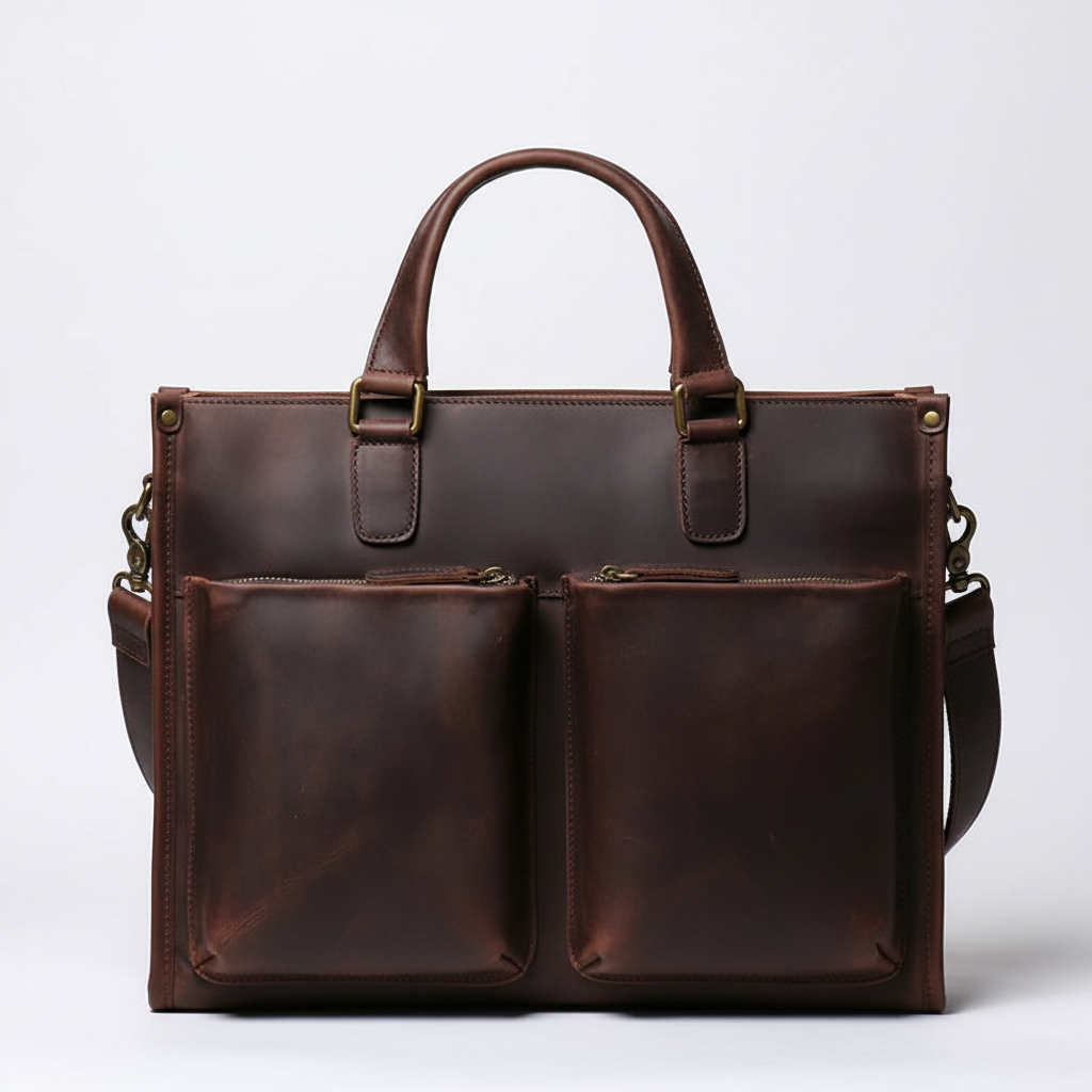 Torba Skórzana Na Laptopa - VintageSkin