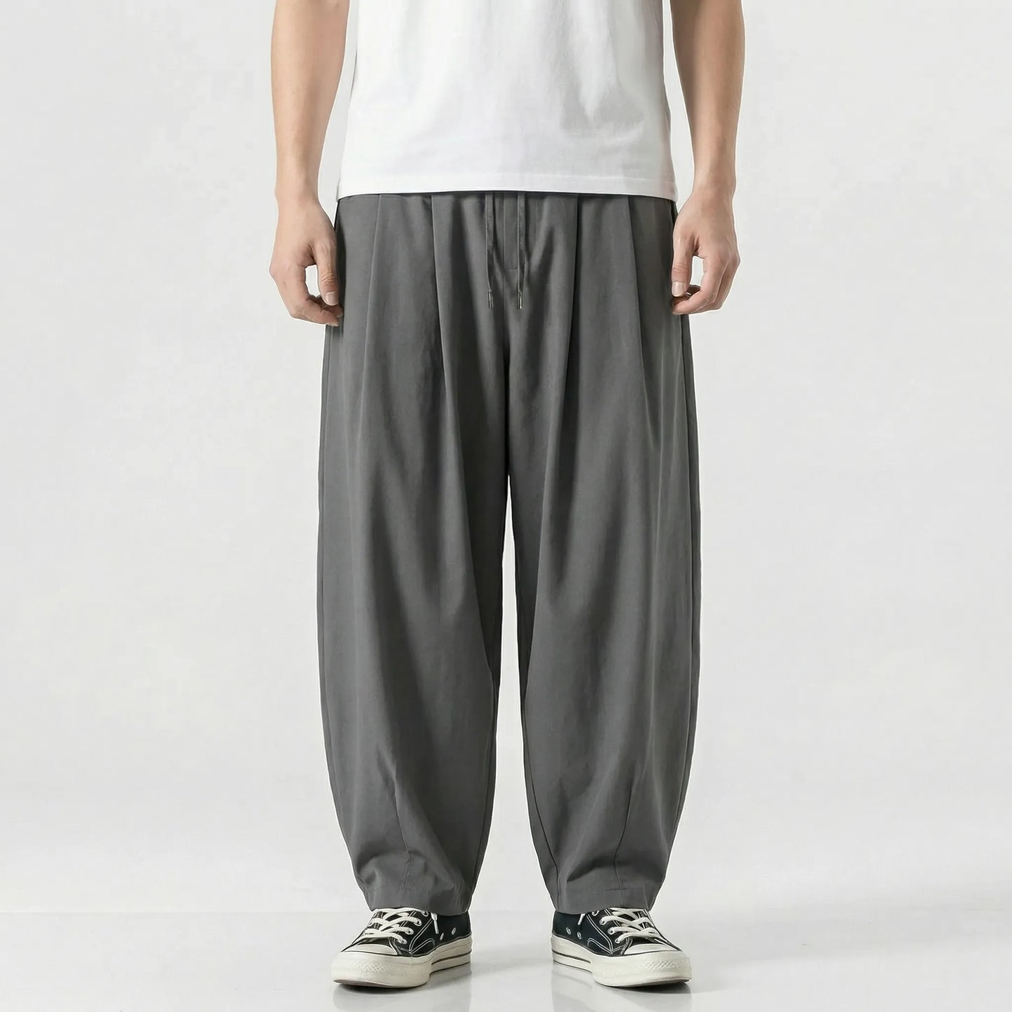 Weit Geschnittene Streetwear-Hose Für Große Größen - Michael
