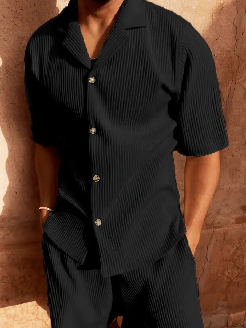 Trendiger Herren Corduroy Sommeranzug – Mauro
