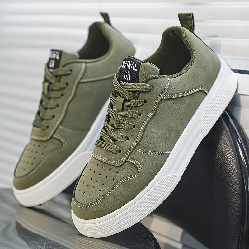Herren-Wanderschuhe aus Veloursleder mit Komfortsohle & Stil – Marco