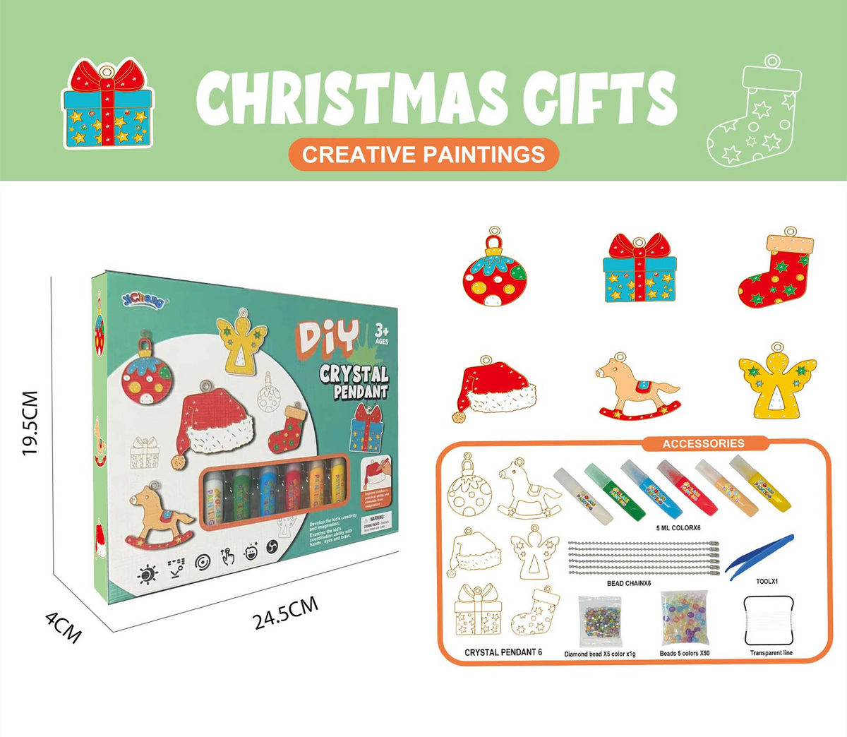 DIY-Kreativset mit Kristallen für Kinder – 1 kaufen, 1 gratis