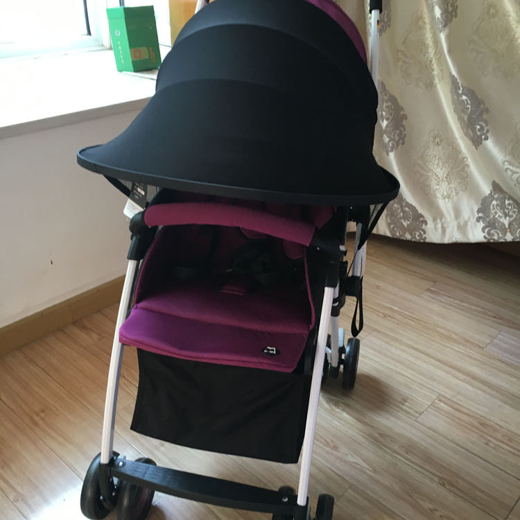 Universelle Sonnenschutzabdeckung für Kinderwagen – SonnenSchild 85x48 cm