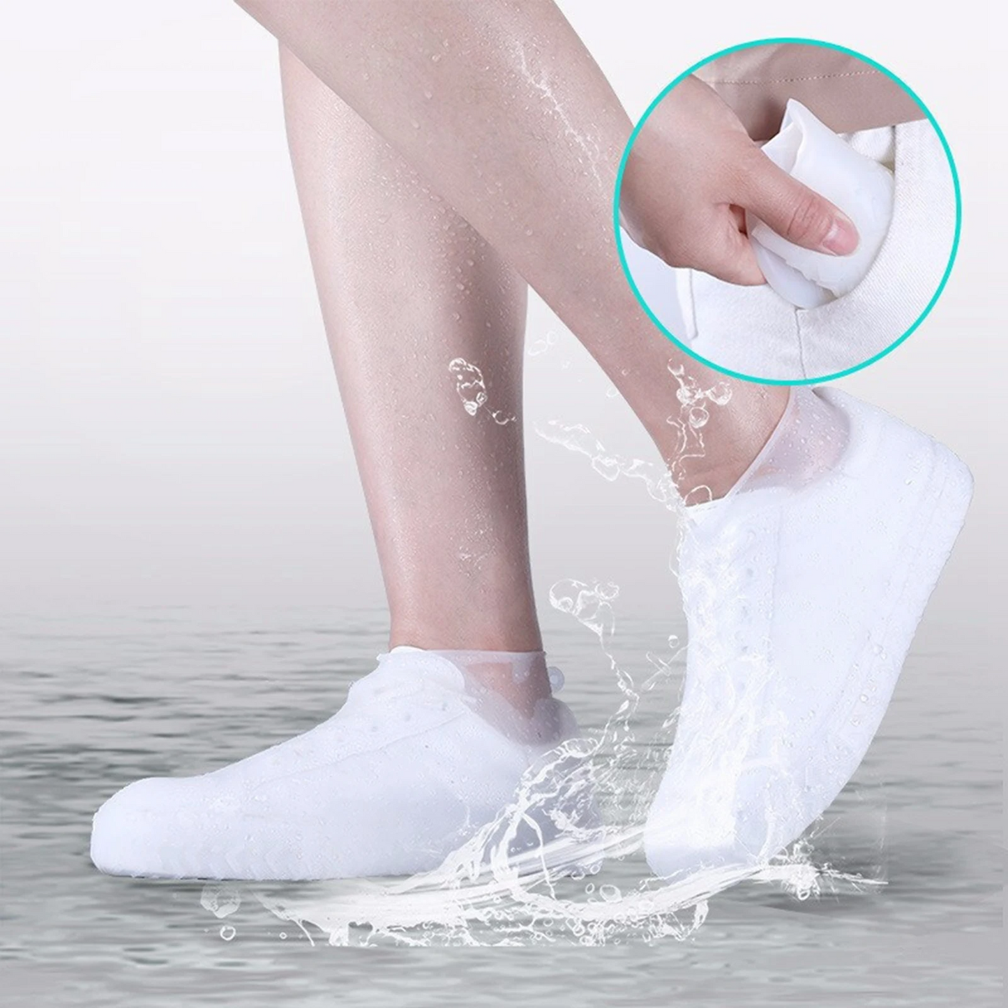 Wasserdichte Schuhüberzüge für Regen & Outdoor – DryStep (1+1 GRATIS)