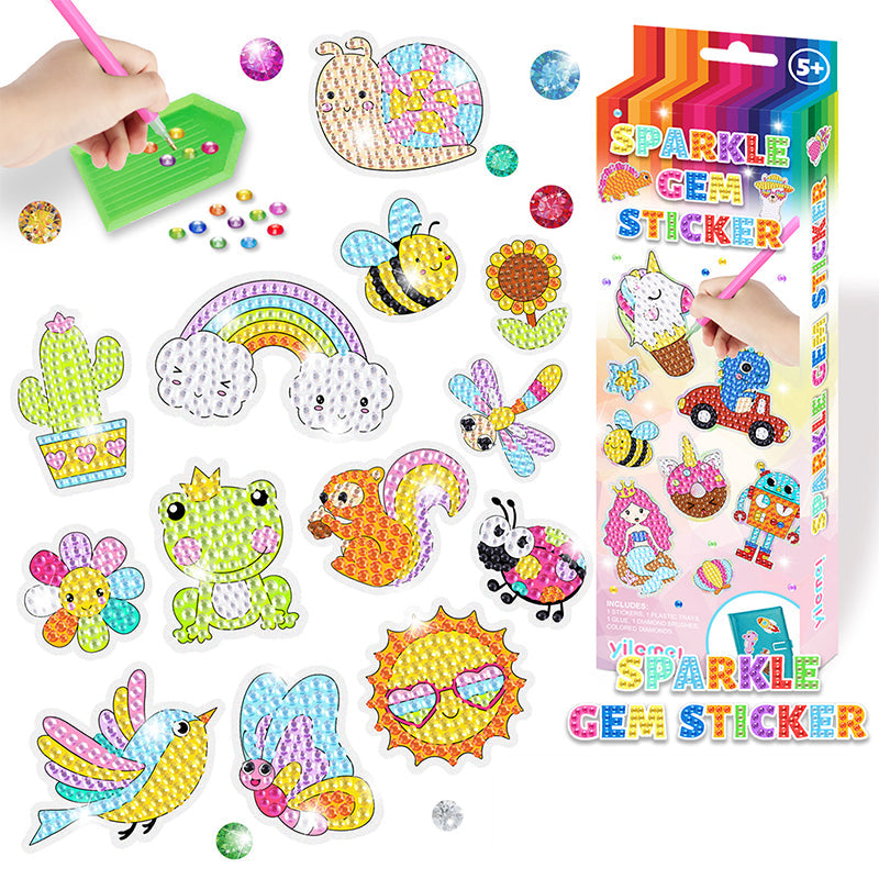 Kreatives Diamantsticker-Set - ShinyGem