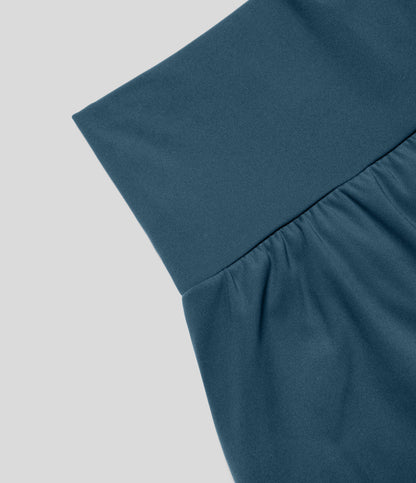 Atmungsaktiv & Schnell trocknend High-Waist Fitnessshorts Damen – Mirabella