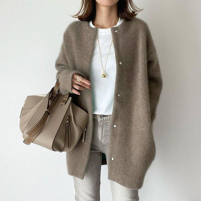 Leichte Khaki Sommerjacke mit zeitlosem Flair – Noa
