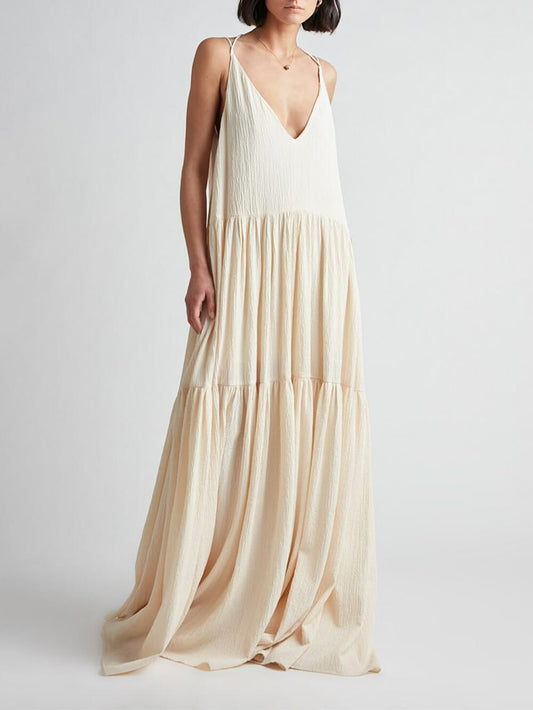 Stilvolles Maxikleid mit fließendem Schnitt – Liana