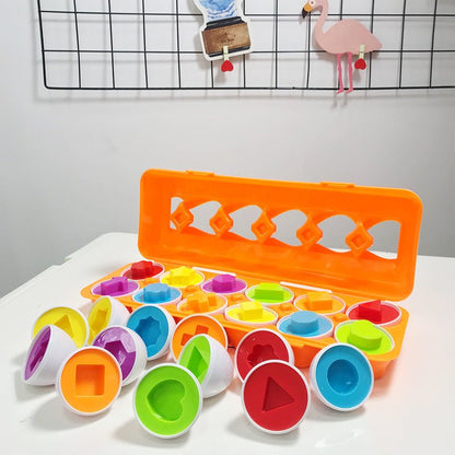 Bunte und Lernfördernde Eier-Set – ColorMatch