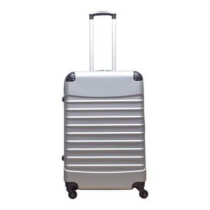 2-teilige Hartschalen-Kofferset – Milano Silver