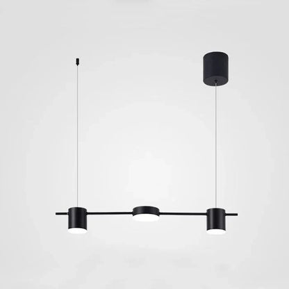 Moderne Aluminium Pendelleuchte - AuraDrum