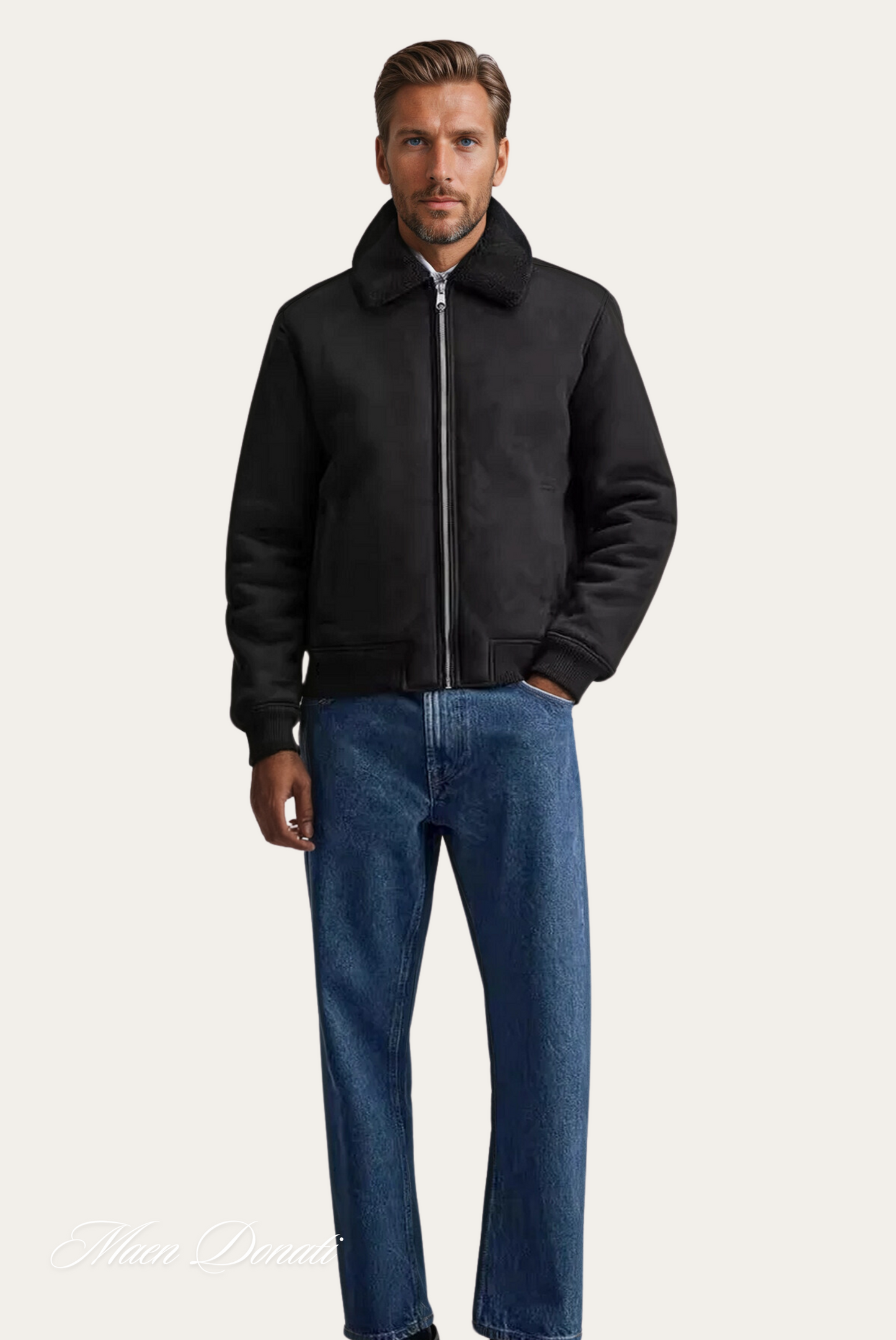 Stilvolle Winter-Bomberjacke – Nolan