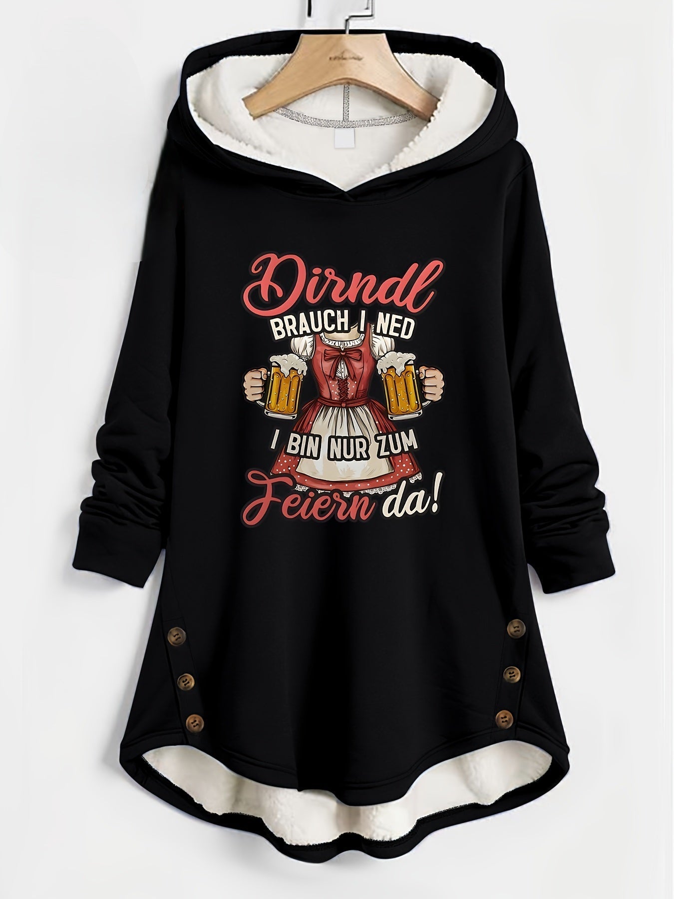 Wärmender Damen Hoodie – Sabine Oktoberfest 2025