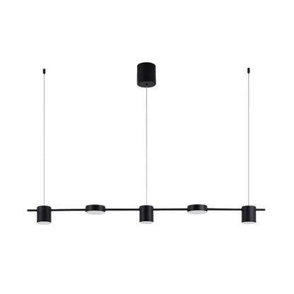 Moderne Aluminium Pendelleuchte - AuraDrum