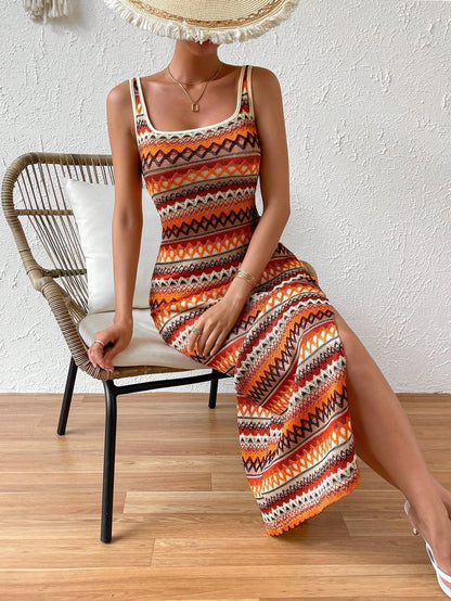 Ibiza-Stil Strandkleid mit Bohemian Flair – Solea